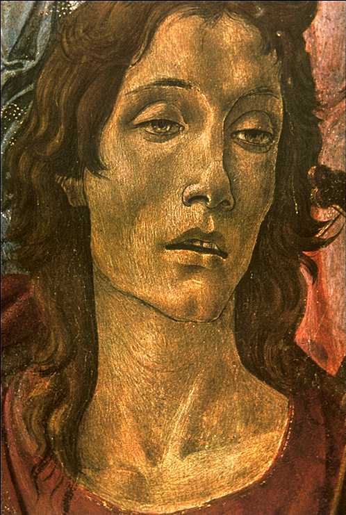 San Barnaba Altarpiece (detail: head of St John) gdfg